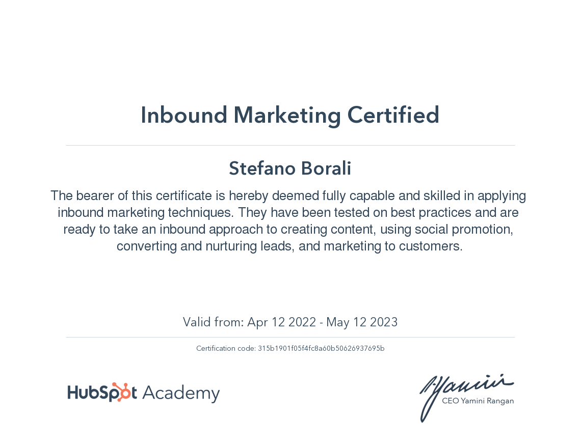 HubSpot Inbound Marketing